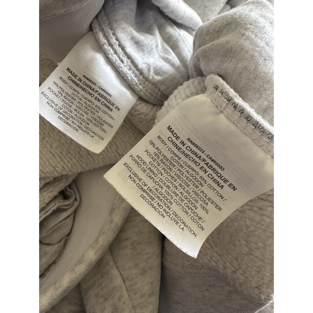Nike 2-Piece Set Rally Funnel Neck Hoodie & Sweatpants Gray Women's Size XS - Picture 14 of 16